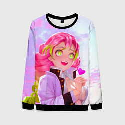 Свитшот мужской Мицури Канродзи из аниме Клинок рассекающий демоно, цвет: 3D-черный