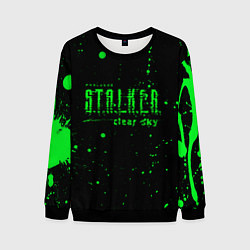 Свитшот мужской Stalker sky radiation, цвет: 3D-черный