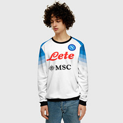 Свитшот мужской Наполи форма гостевая, цвет: 3D-черный — фото 2