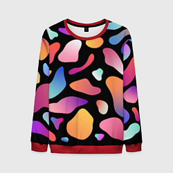 Свитшот мужской Fashionable colorful pattern, цвет: 3D-красный