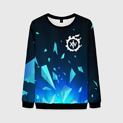 Мужской свитшот Final Fantasy взрыв частиц