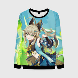 Свитшот мужской Kirara Genshin Impact, цвет: 3D-черный