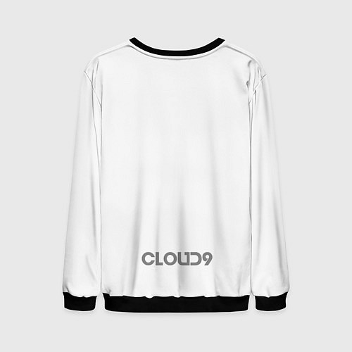 Мужской свитшот Cloud9 white / 3D-Черный – фото 2