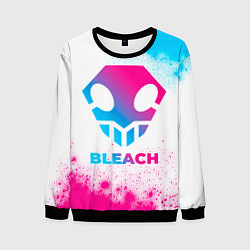 Свитшот мужской Bleach neon gradient style, цвет: 3D-черный