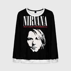 Мужской свитшот Nirvana - Kurt Cobain