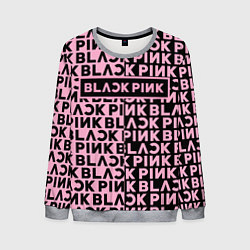 Мужской свитшот Blackpink - pink text
