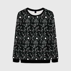 Мужской свитшот Black style pattern