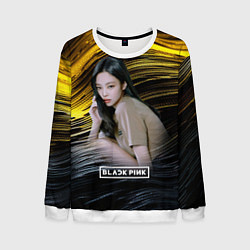 Свитшот мужской Blackpink Jennie, цвет: 3D-белый