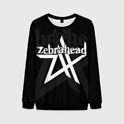 Свитшот мужской Zebrahead - logo, цвет: 3D-черный