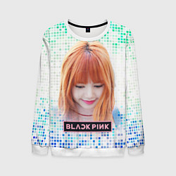 Свитшот мужской Lisa Blackpink, цвет: 3D-белый