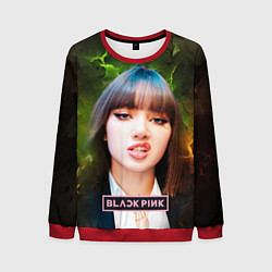 Свитшот мужской Blackpink Lisa, цвет: 3D-красный