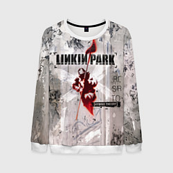 Свитшот мужской Linkin Park Hybrid Theory, цвет: 3D-белый