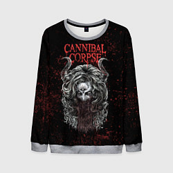 Свитшот мужской Cannibal Corpse art, цвет: 3D-меланж