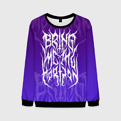 Свитшот мужской Bring Me The Horizon Lettering, цвет: 3D-черный