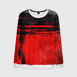 Мужской свитшот Black red texture