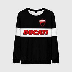 Мужской свитшот Ducati motors - черный