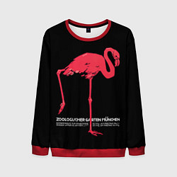Свитшот мужской Фламинго - Мюнхен, цвет: 3D-красный