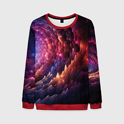 Мужской свитшот Звездная космическая спираль