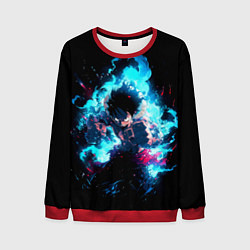 Свитшот мужской Луффи в ярости, цвет: 3D-красный