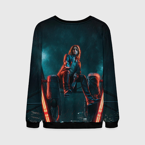 Мужской свитшот Мистер Дамп Vampire the masquerade bloodlines 2 / 3D-Черный – фото 2