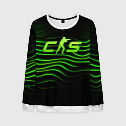 Мужской свитшот CS2 green logo
