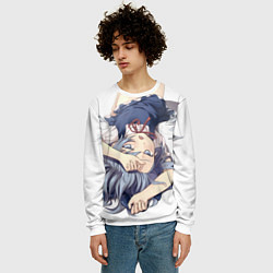 Свитшот мужской Touhou Project Cirno Тируно, цвет: 3D-белый — фото 2