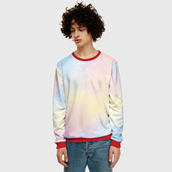 Свитшот мужской Tie dye из сериала убийства в одном здании, цвет: 3D-красный — фото 2