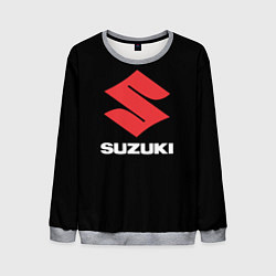 Свитшот мужской Suzuki sport brend, цвет: 3D-меланж