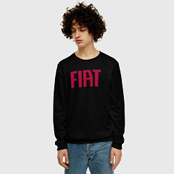 Свитшот мужской Fiat sport auto brend, цвет: 3D-черный — фото 2