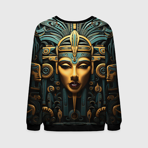 Мужской свитшот Египетские фараоны / 3D-Черный – фото 2