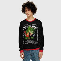 Свитшот мужской Джек Дэниэлс - 2024, цвет: 3D-красный — фото 2