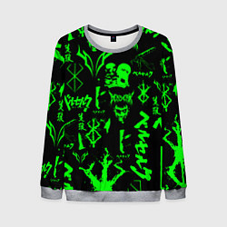 Мужской свитшот Berserk neon green