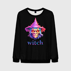 Мужской свитшот Cartoon witch