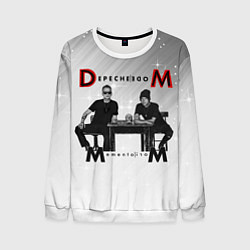 Свитшот мужской Depeche Mode - Mememto Mori Dave and Martin, цвет: 3D-белый