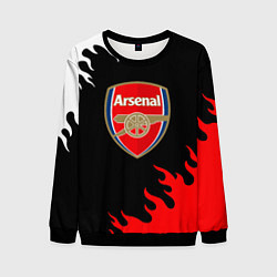 Свитшот мужской Arsenal fc flame, цвет: 3D-черный