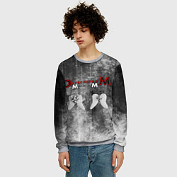 Свитшот мужской Depeche Mode - Memento Mori gothic, цвет: 3D-меланж — фото 2