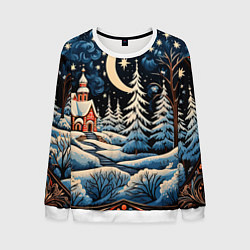 Мужской свитшот Морозное утро