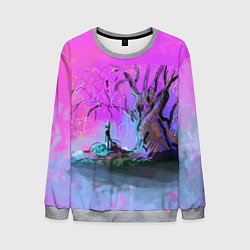 Мужской свитшот Волшебное дерево