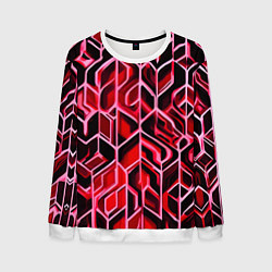 Мужской свитшот Красный узор