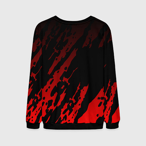 Мужской свитшот Макима в офисной одежде / 3D-Черный – фото 2