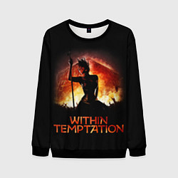Свитшот мужской Within Temptation Sharon, цвет: 3D-черный