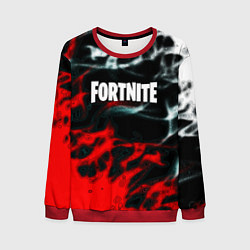 Мужской свитшот Fortnite flame abstract