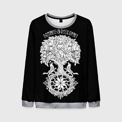 Мужской свитшот Славянские воины - помни свои корни