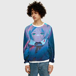 Свитшот мужской Фрирен, цвет: 3D-белый — фото 2