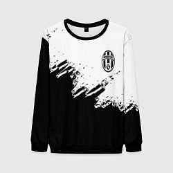 Мужской свитшот Juventus black sport texture