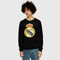 Свитшот мужской Real madrid fc club, цвет: 3D-черный — фото 2
