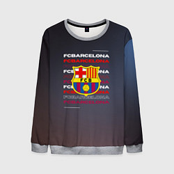 Мужской свитшот Логотип футбольный клуб Барселона