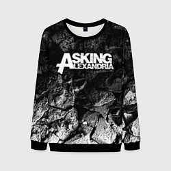 Мужской свитшот Asking Alexandria black graphite