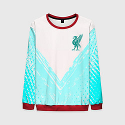 Мужской свитшот Liverpool logo texture fc