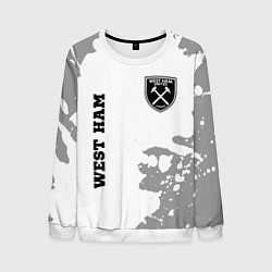 Мужской свитшот West Ham sport на светлом фоне вертикально
